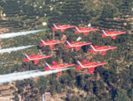 Τα Red Arrows στην Τανάγρα