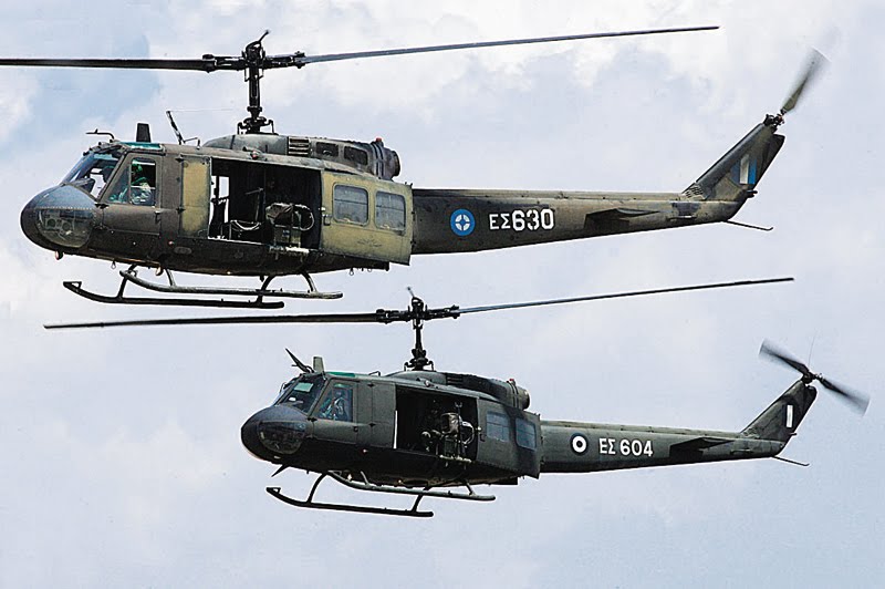 Αναγκαστική προσγείωση UH-1H στο Στεφανοβίκειο