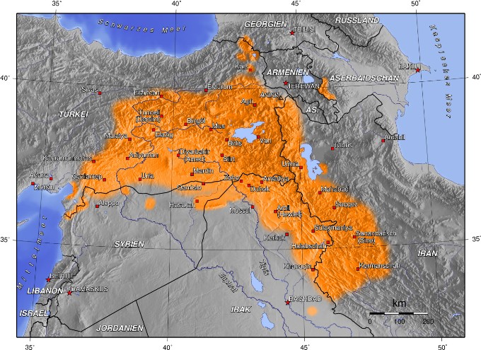 Ανεξάρτητο Κουρδιστάν και σε τουρκικά εδάφη