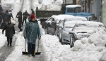 Ισχυρές χιονοπτώσεις στη Ρουμανία