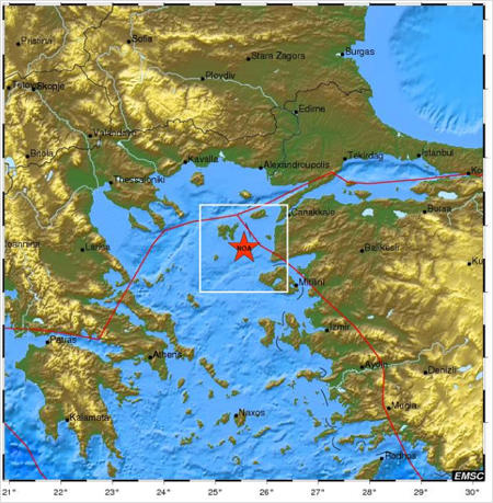 Σεισμός: Πόσο κινδυνεύει το Βόρειο Αιγαίο;