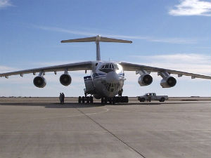 Ρωσικά μεταγωγικά στρατιωτικά αεροσκάφη Il-76MD στην Κίνα