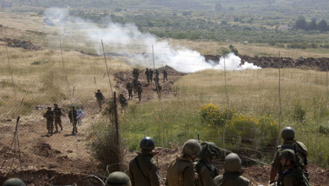 Ισραηλινοί πύραυλοι εναντίον των Σύρων  στο Γκολάν