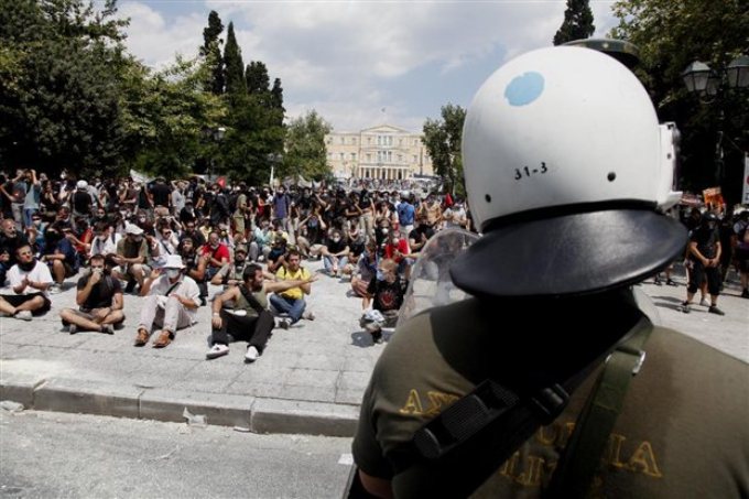 Χημικά από την Αστυνομία και επεισόδια