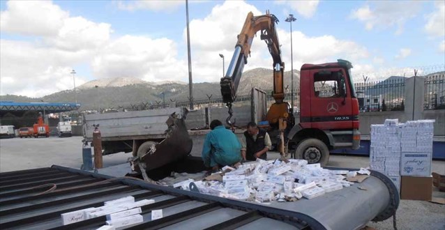 Σύλληψη για λαθραία τσιγάρα στην Ηγουμενίτσα