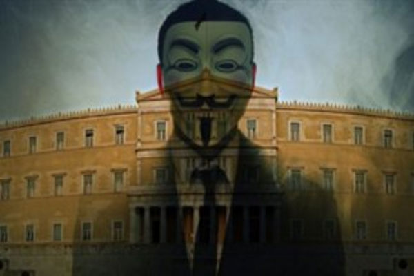 Οι Anonymous “χτύπησαν” τη Βουλή;