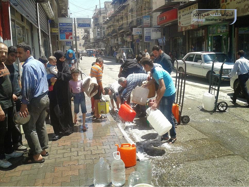 Δέκα μέρες χωρίς νερό το Χαλέπι – Οι ισλαμιστές κατέλαβαν σταθμό ύδρευσης [εικόνες-βίντεο]