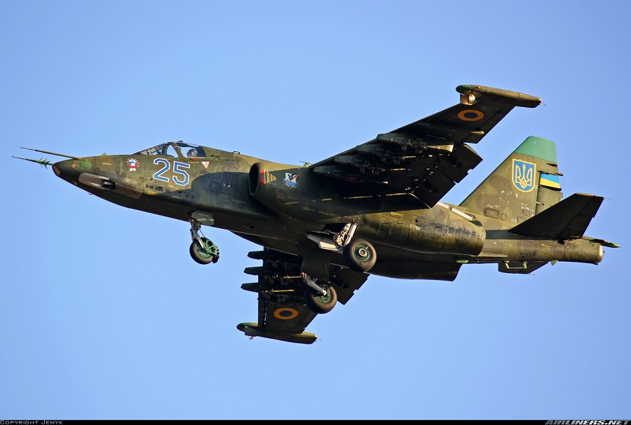 Ντόνετσκ: Ουκρανικό Su-25 κτυπήθηκε από πυρά των δυνάμεων της Νέας Ρωσίας