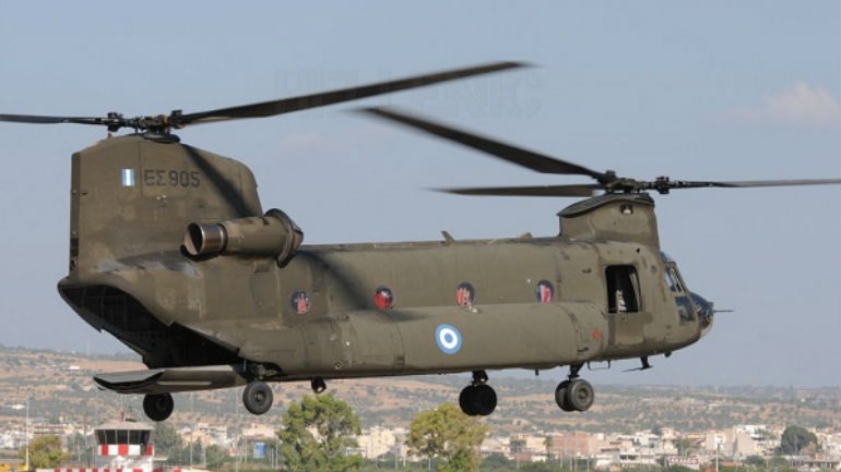 Σωτήρια επέμβαση Chinook για έγκυο γυναίκα από την Μήλο