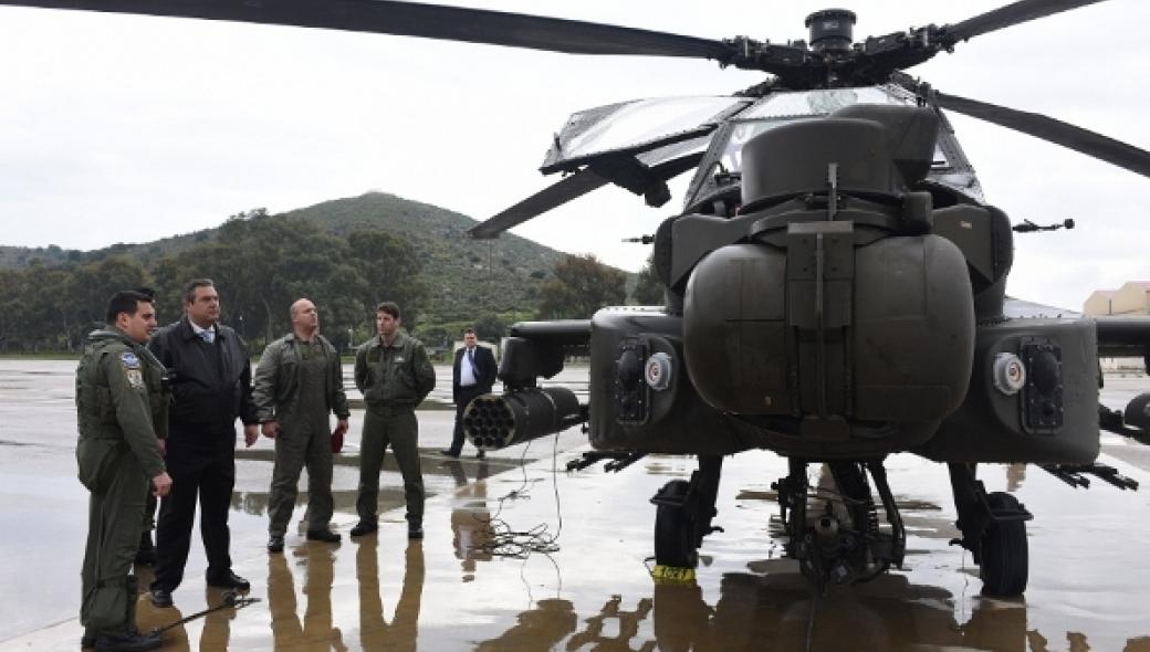 Για ζητήματα που αφορούν την Αεροπορία Στρατού ενημερώθηκε ο Π.Καμμένος