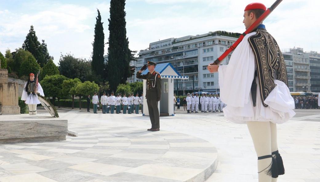 Επίσημη επίσκεψη Αρχηγού Ενόπλων Δυνάμεων της Ιρλανδίας στο ΓΕΕΘΑ [εικόνες]