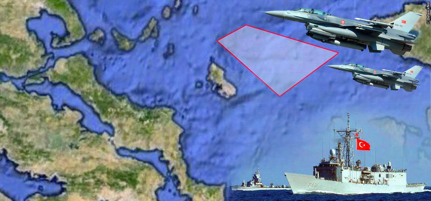 Κρίση εν όψει: Με NAVTEX η Άγκυρα έκοψε “στα τέσσερα” το Αιγαίο και “πολιορκεί” τη Σκύρο