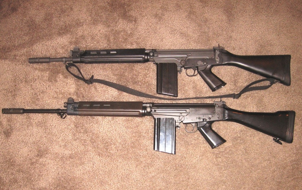 FN FAL βάλλοντας κατά ριπάς [βίντεο]