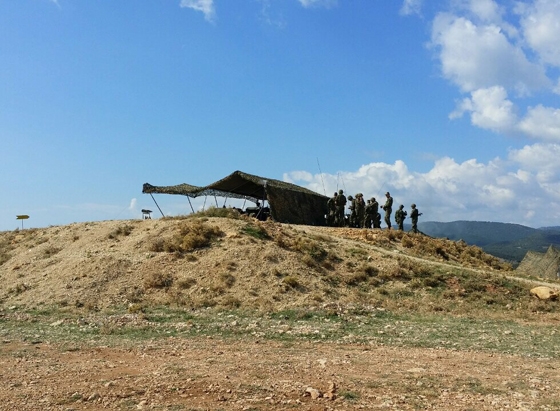 Εξερράγη βλήμα στον αέρα κατά την διάρκεια της άσκησης “Παρμενίων 2015”