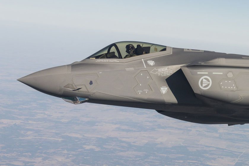 Εντυπωσιακές φωτό του πρώτου F-35 της νορβηγικής Αεροπορίας