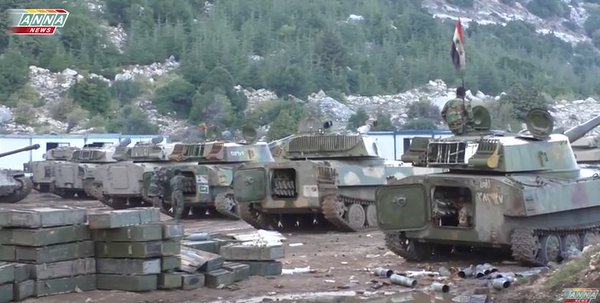 Νέες ενισχύσεις από Ρωσία: T-55, T-72, Τ-90 και 2S1 Gvozdika στη Λαττάκεια – Eτοιμάζονται για μεγάλη χερσαία επιχείρηση (φωτο, vid)