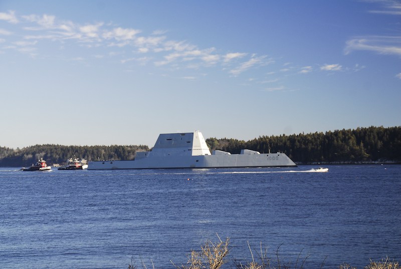 Ξεκίνησαν οι δοκιμές για το USS Zumwalt (DDG 1000) [βίντεο]