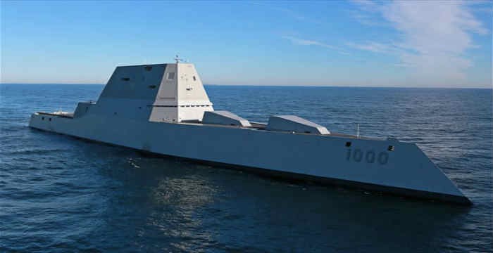 Με ηλεκτρομαγνητικό πυροβόλο το Zumwalt ως το 2018 [βίντεο]