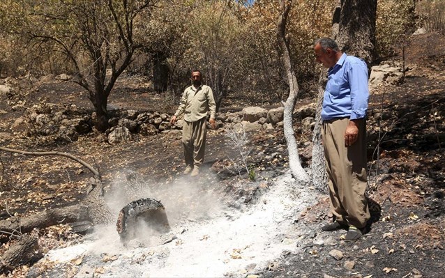 Τουρκικά μαχητικά βομβάρδισαν θέσεις του PKK στο Βόρειο Ιράκ