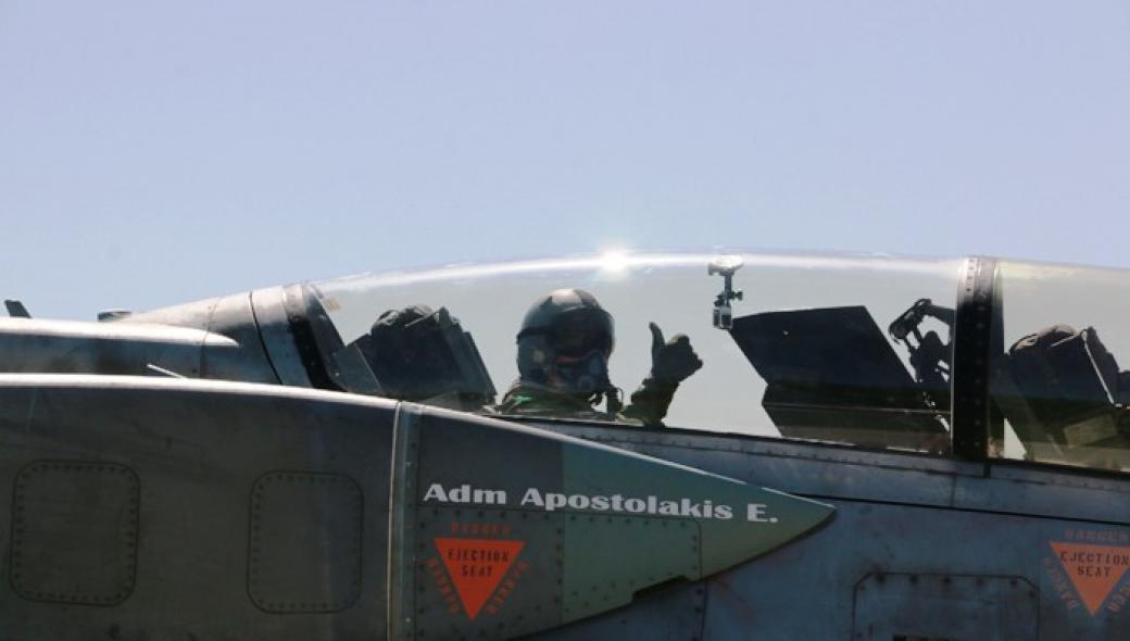 Στο Αιγαίο με F-16 block 52+ ο  Αρχηγός ΓΕΕΘΑ