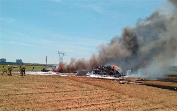 Συντριβή πολεμικού αεροσκάφους νοτιοδυτικά της Δαμασκού