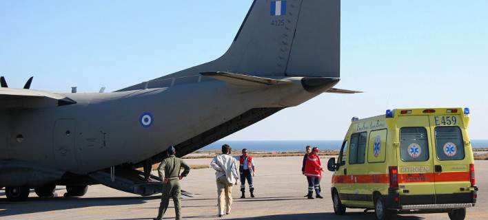 Με C-130 στην Αθήνα αστυνομικός βαριά τραυματισμένος από την Κρήτη