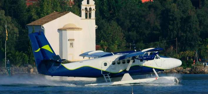 Από τα τέλη Αυγούστου αρχίζουν τις πτήσεις υδροπλάνα στο δίκτυο Κέρκυρας- Παξών