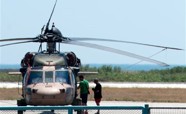 Η στιγμή της απογείωσης των δύο τουρκικών Blackhawk από την Αλεξανδρούπολη (βίντεο)