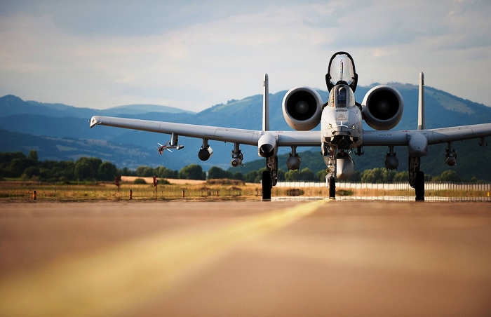 Α-10 Thunderbolt II  της αμερικανικής Αεροπορίας στην Σλοβακία για την επιχείρηση «Ατλαντική Αποφασιστικότητα»