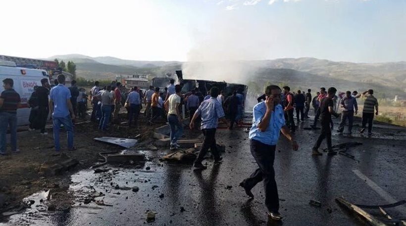 Πέντε νεκροί αστυνομικοί σε επίθεση του PKK στην ανατολική Τουρκία (vid)