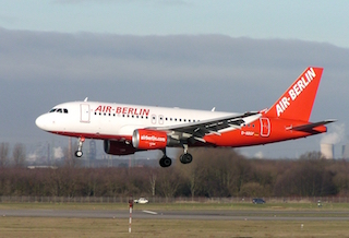 Air Berlin: Υπερδιπλασιασμός των ζημιών στο β’ τρίμηνο ελέω τρομοκρατίας