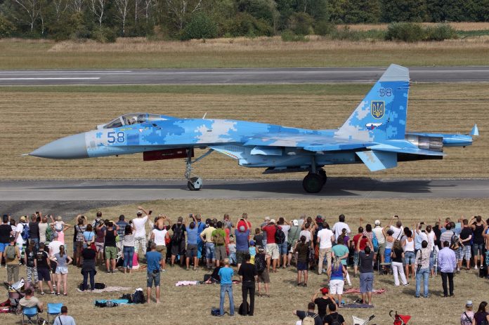 Malta Air Show με ουκρανικό Su-27 και πολωνικά Su-22  (Βίντεο)