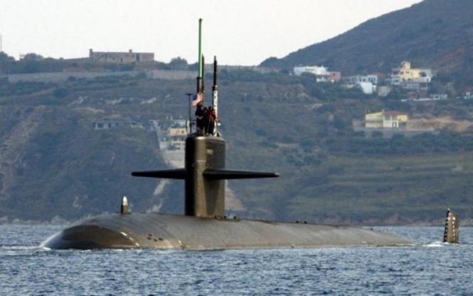 Το πυρηνοκίνητο υποβρύχιο USS Georgia των ΗΠΑ στον κόλπο της Σούδας (φωτό, βίντεο)