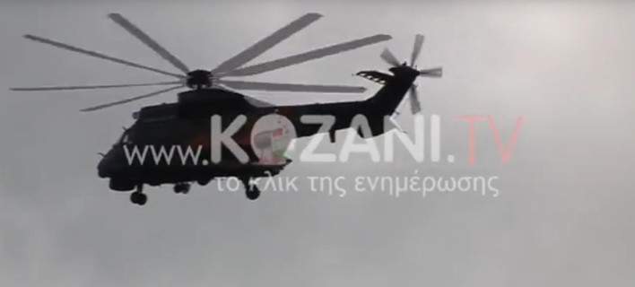 Η στιγμή που Super Puma εντοπίζει το σημείο συντριβής του ελικοπτέρου (βίντεο)