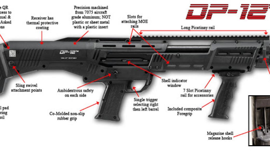 Η εντυπωσιακή καραμπίνα DP-12 (βίντεο)