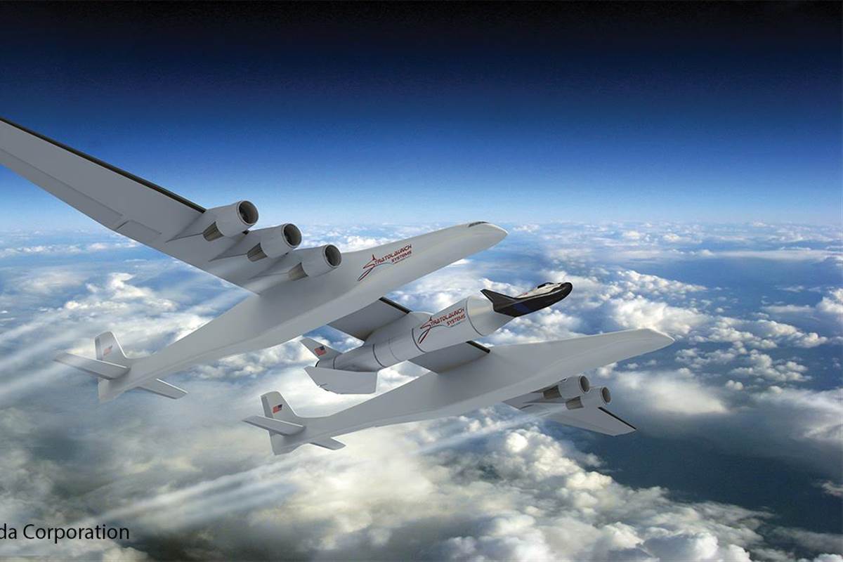 Stratolaunch: Το μεγαλύτερο αεροσκάφος στον κόσμο που θα εκτοξεύει πυραύλους στο διάστημα (βίντεο)