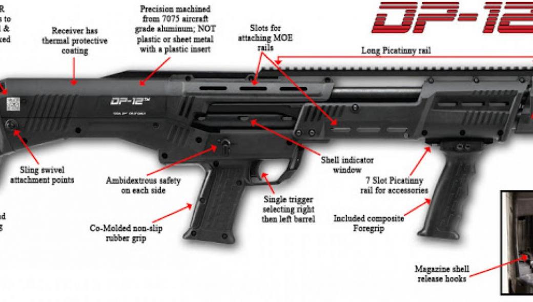 Η εντυπωσιακή καραμπίνα DP-12 (βίντεο)