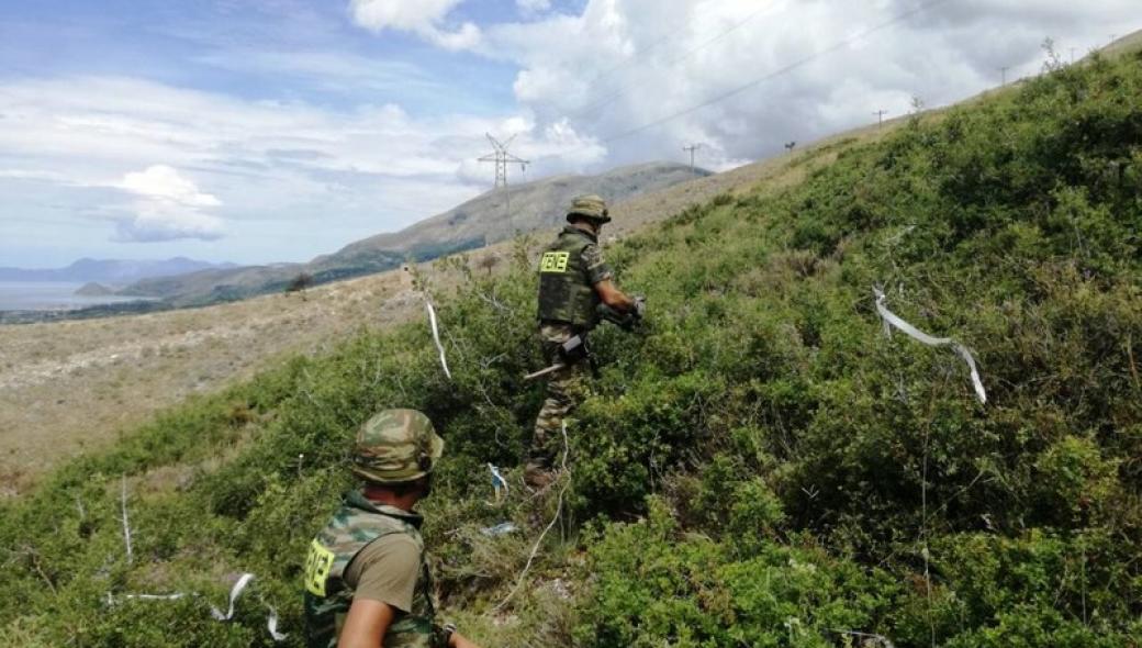 Το Τάγμα Εκκαθάρισης του Στρατού Ξηράς καθάρισε 215 ναρκοθετημένα στρέμματα γης (φωτο)