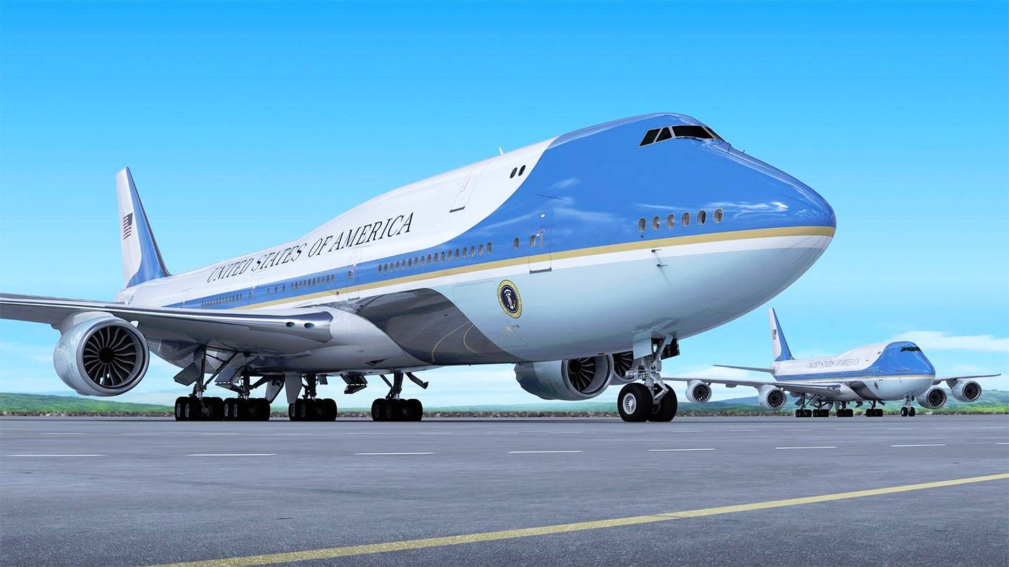 Δύο νέα Boeing 747-8 Air Force One για το Λευκό Οίκο με νέα χρώματα