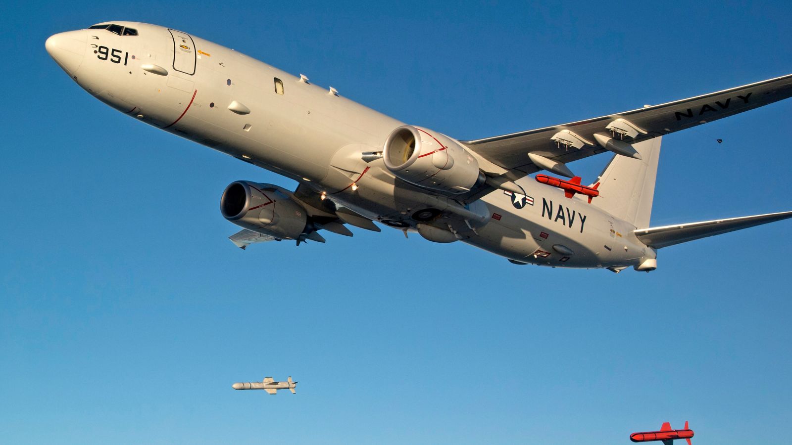 Πρώτη βολή βλήματος Harpoon από αυστραλιανό P-8A Poseidon