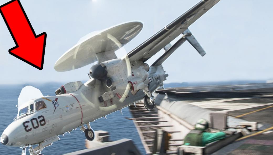 Βίντεο: E-2 Hawkeye πέφτει από το κατάστρωμα του USS Dwight D. Eisenhower