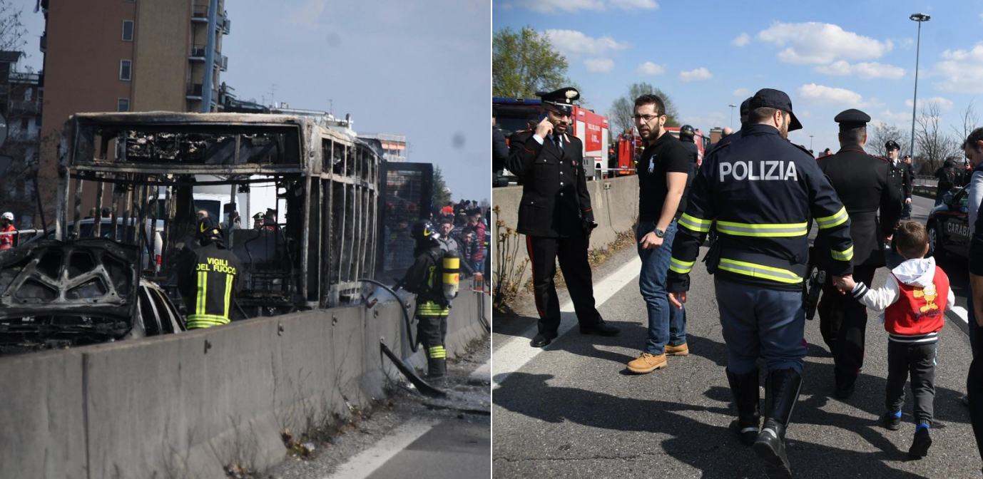 Bίντεο σοκ από Ιταλία: «Θα κάψω ζωντανούς 51 μαθητές» φώναζε ο Σενεγαλέζος – Πώς τους έσωσαν οι καραμπινιέροι