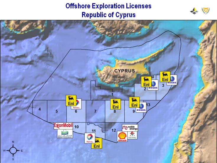 Ανατροπή στην κυπριακή ΑΟΖ – Μεγάλη συμμαχία ENI και TOTAL για το οικόπεδο 7