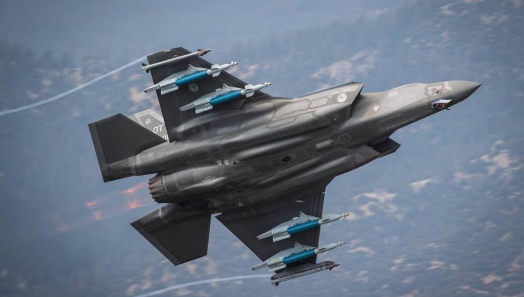 Μέση Ανατολή: F-35A απογειώνονται με εξωτερικό φορτίο