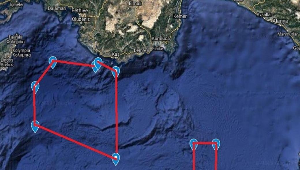 Η κρίση ξεκινά: Τουρκικά πολεμικά πλοία προπομπός του γεωτρύπανου που θα τρυπήσει μεταξύ Ρόδου & Μεγίστης