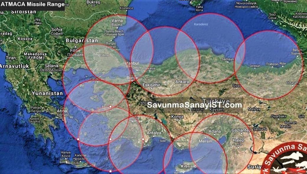 Αλλαγή στρατηγικών δεδομένων στο Αιγαίο: Σε υπηρεσία έθεσε «αθόρυβα» η Τουρκία τους πυραύλους cruise Atmaca Block-1