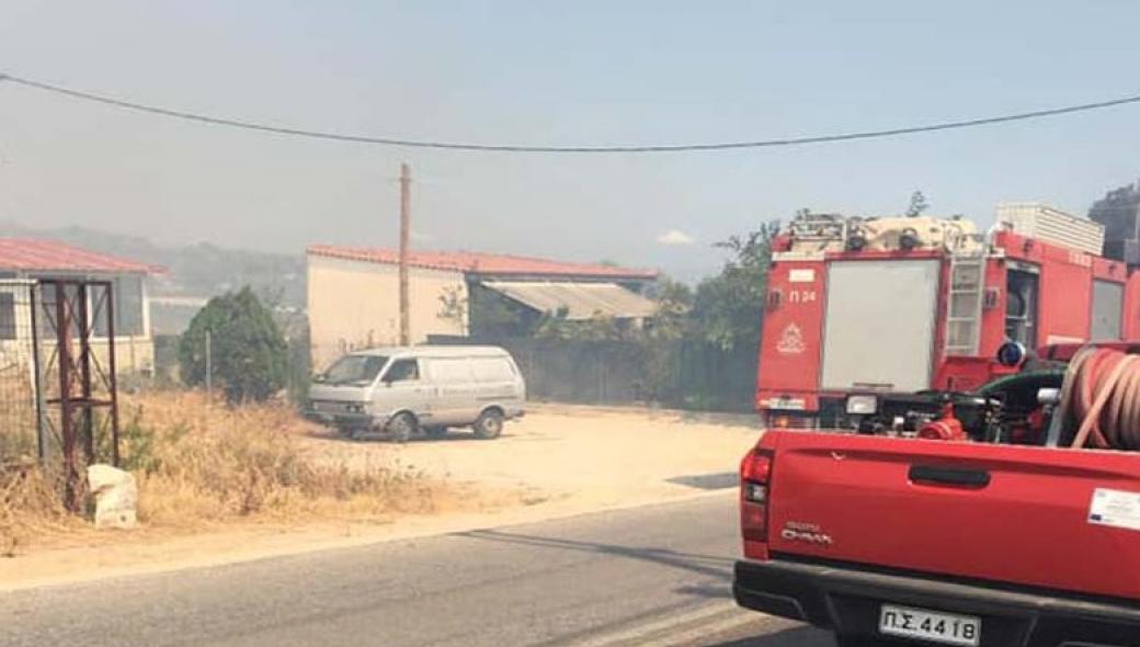 Φωτιά στη Λούτσα- Πληροφορίες ότι καίγεται σπίτι!