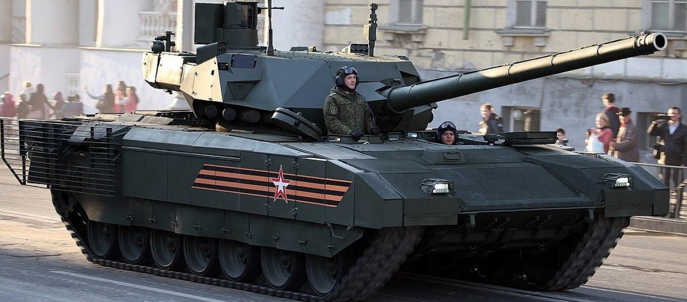 Μαζί με το Su-57 η Μόσχα αποκτάει και τα πρώτα Τ-14 Armata: Το άρμα μάχης που ανατρέπει τα πάντα στο πεδίο της μάχης