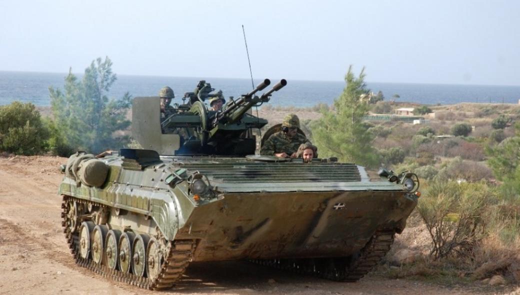 Τα BMP 1/ ZU 23-2 του ΕΣ εν δράσει (βίντεο)