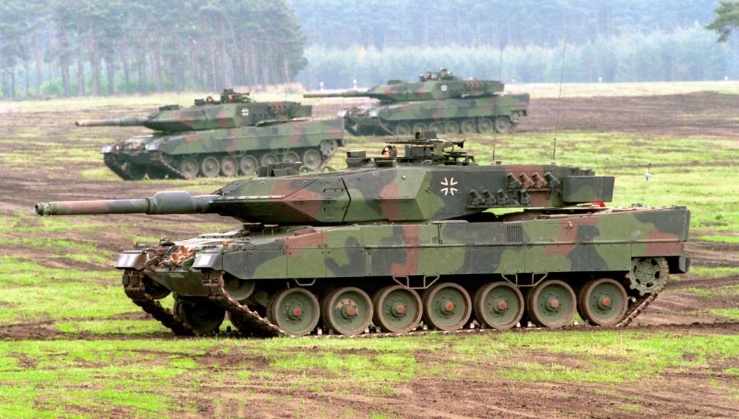 Leopard 2A4: Πέντε βολές σε 21 δευτερόλεπτα